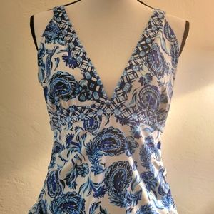 Womens Tankini Top Large